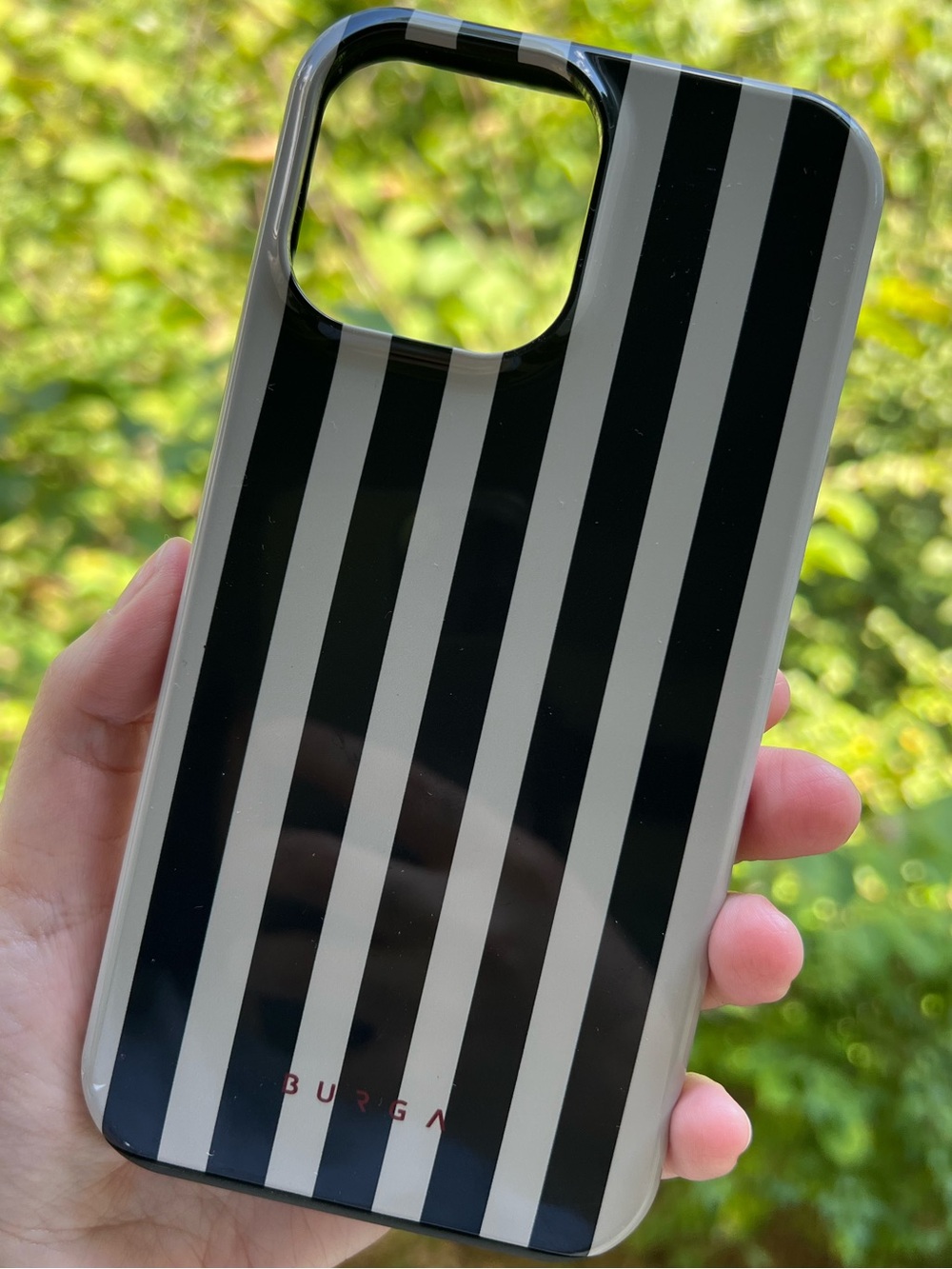 Burga iPhone 13 Pro Max striped case
